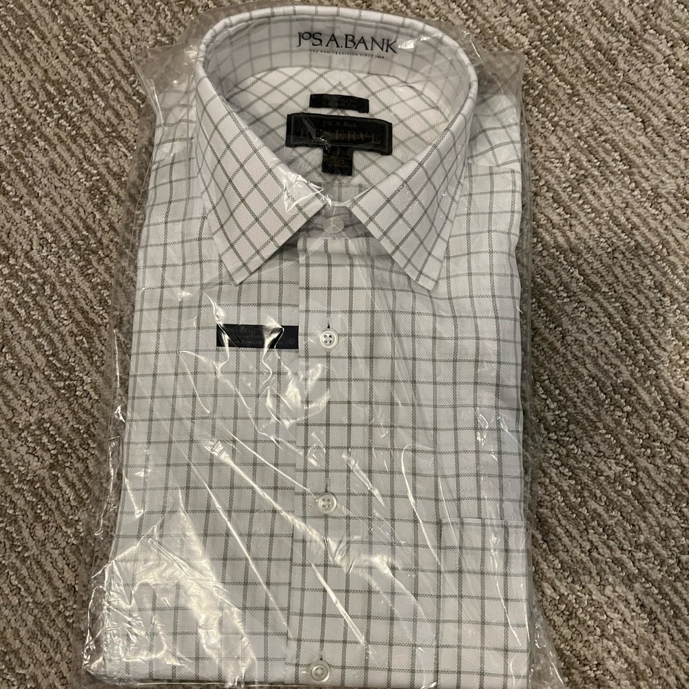 New in bag JOS A BANK shirt
